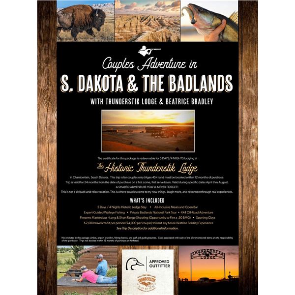 Couples Adventure in S. Dakota & the Badlands