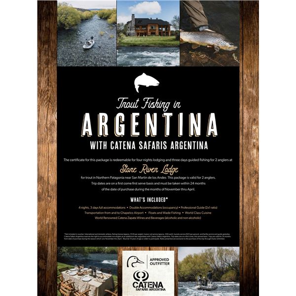 Trout Fishing in Argentina for 2