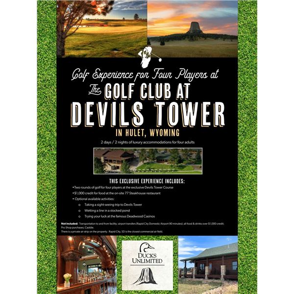 The Golf Club at Devils Tower for 4 - Wyoming