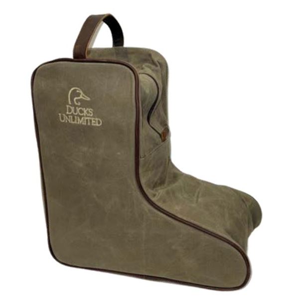 Waxed Canvas Boot Bag