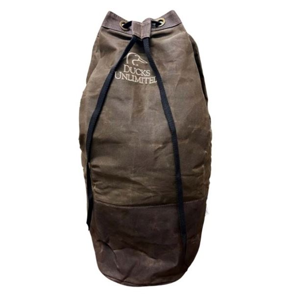 Waxed canvas bag