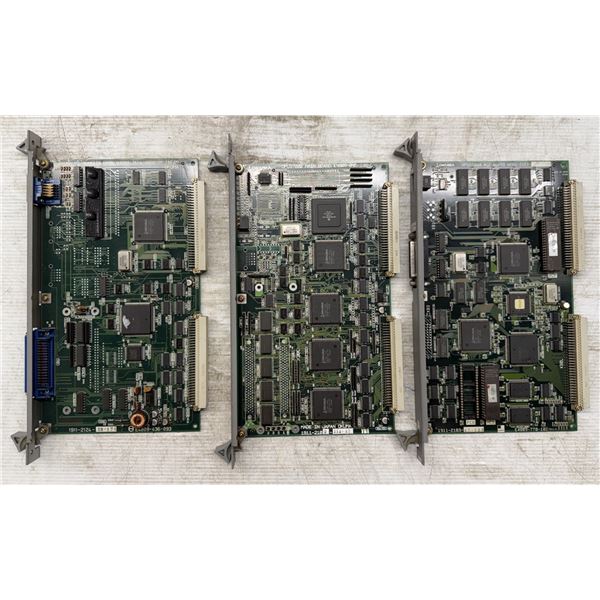 Lot of (3) Misc. Okuma OPUS 7000 Boards