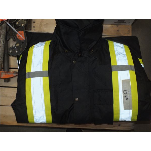 Two Reflective Work Coats