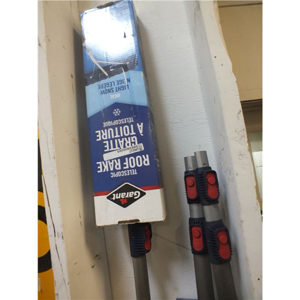 3 Telescopic Roof Rakes