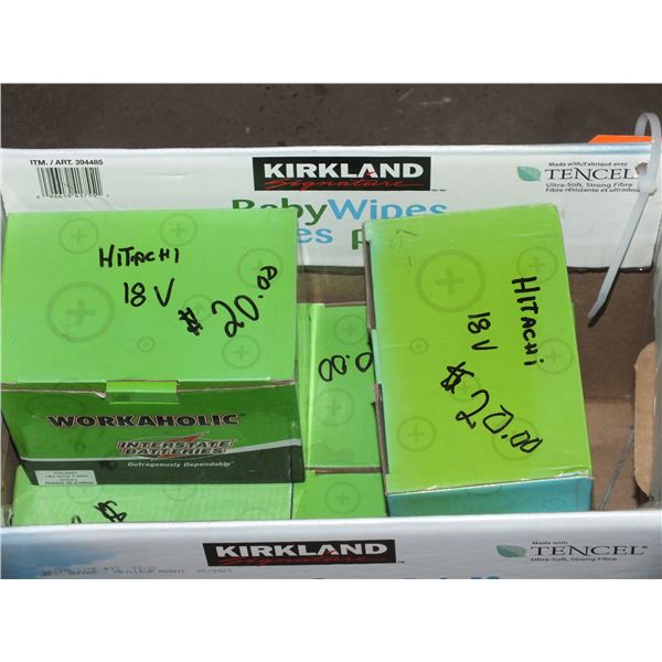 6 18v Hitachi Batteries