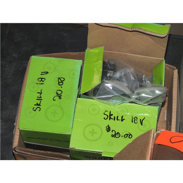 3 18v Skill Batteries