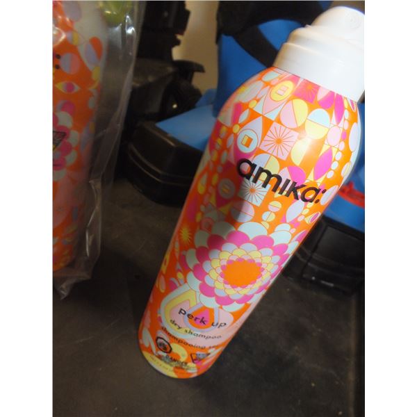 3 Cans Of Amika Dry Shampoo