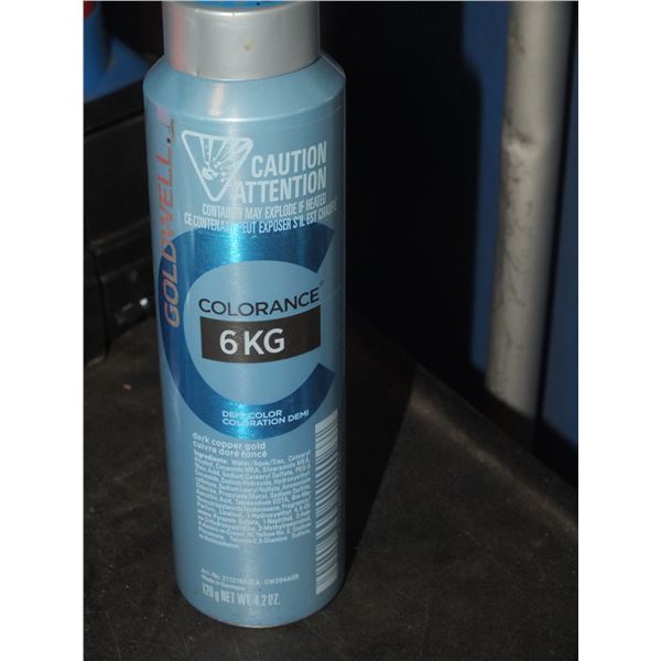 5 Cans Of Goldwell Colorant 6KG