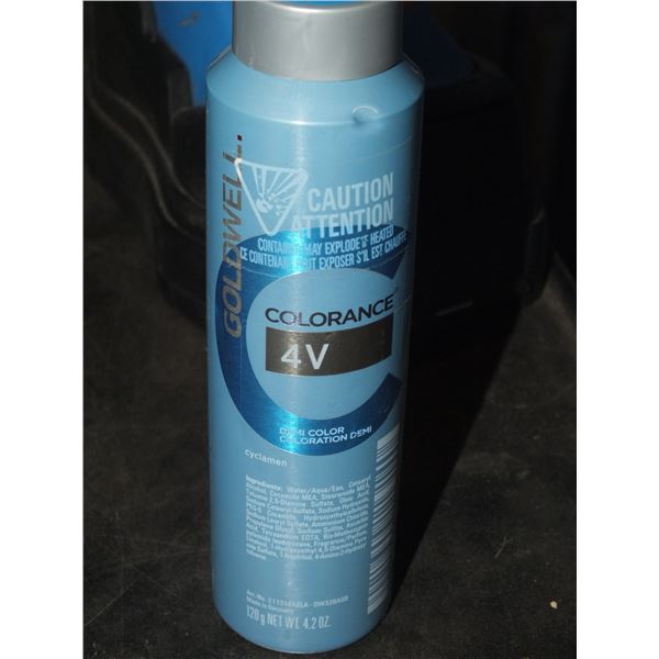 5 Cans Of Goldwell Colorant 4V