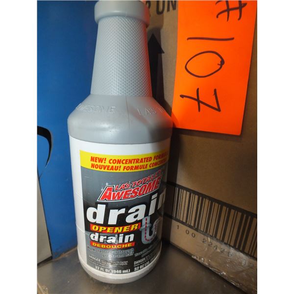3 Bottles Of Drain Opener