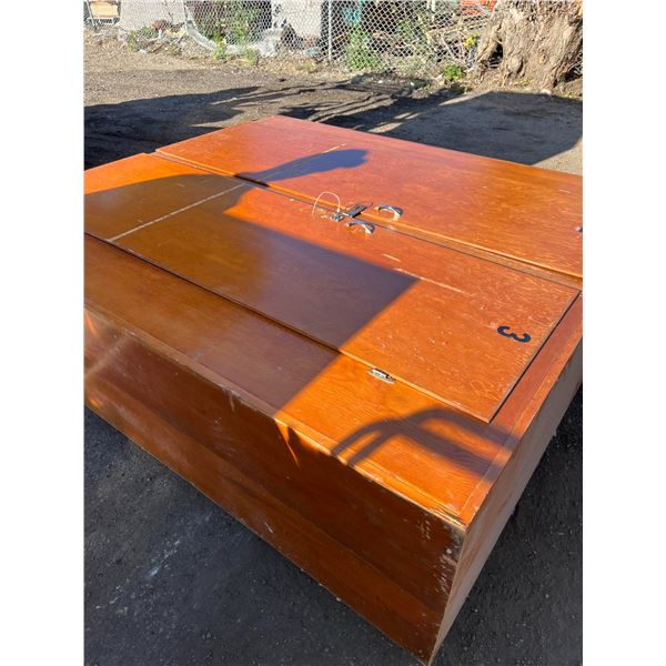 Two Wooden Cabinets