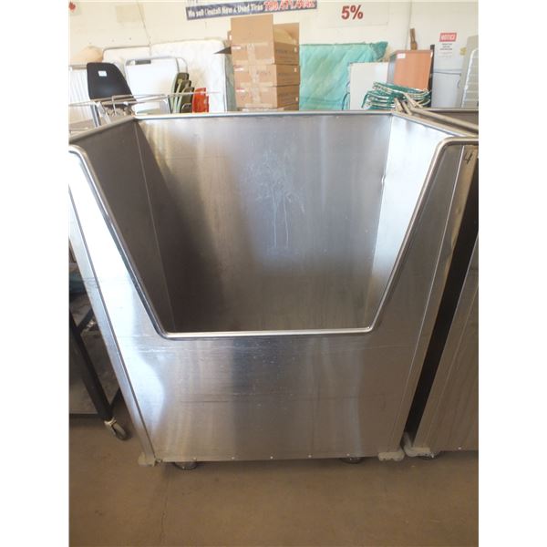Stainless Steel Cart On Wheels