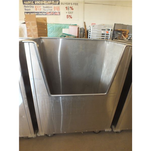 Stainless Steel Cart On Wheels