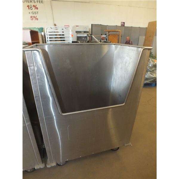 Stainless Steel Cart On Wheels