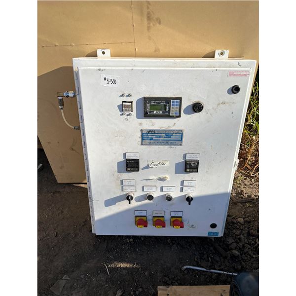 Control Panel & Two Vacuum Pumps