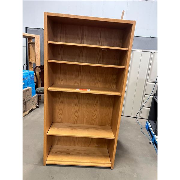 Two Wooden Bookshelves
