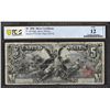 Image 1 : 1896 $5 Educational Silver Certificate PCGS 12