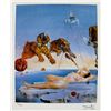 Image 1 : Salvador Dali SECOND BEFORE AWAKENING Facsimile Signed & Numbered Giclee