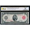 Image 1 : 1914 $5 Red Seal New York FRN PCGS 25