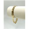 Image 3 : Dazzling 14.8 Gram 14 K Yellow Gold Plated Mariners Link Bracelet
