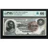 Image 1 : 1886 $2 Silver Certificate PMG 66EPQ