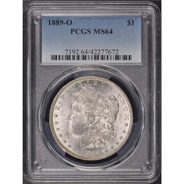 1889-O $1 Morgan Silver Dollar PCGS MS64