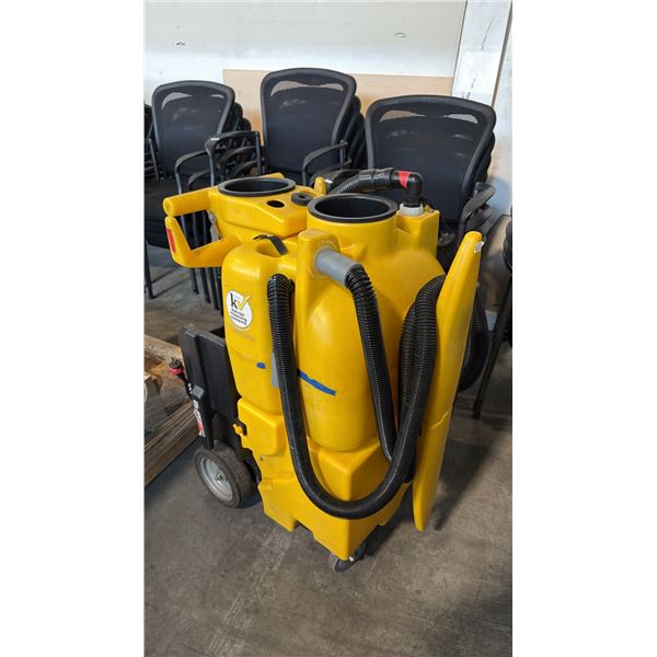 KAIVAC 1750 NO-TOUCH RESTROOM CLEANING SYSTEM MULTI-SURFACE SPRAY AND VACUUM EXTRACTION STATION