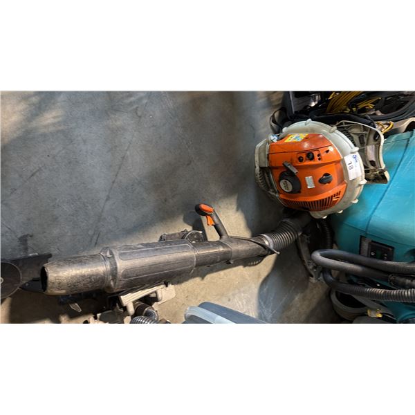 STIHL BR 500 LOW-NOISE PROFESSIONAL GAS-POWERED 4-MIX ENGINE BACKPACK LEAF BLOWER
