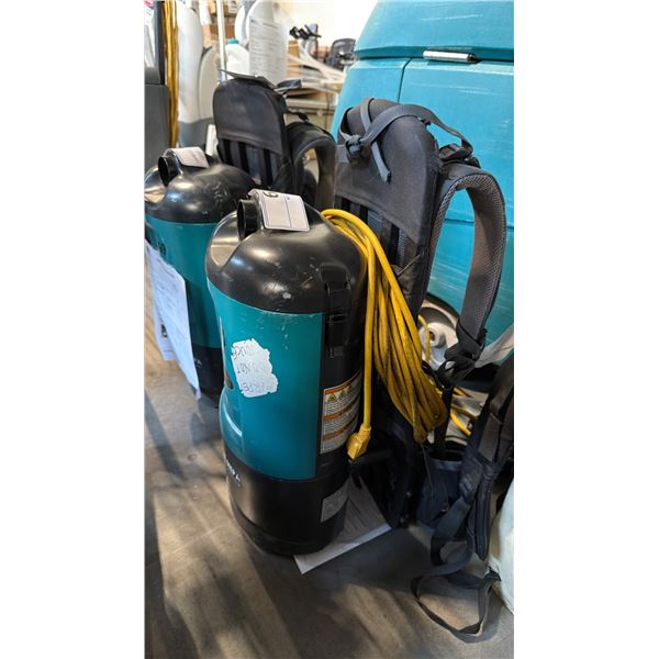 TENNANT V-BP-6 COMMERCIAL DRY HEPA FILTRATION BACKPACK VACUUM CLEANER