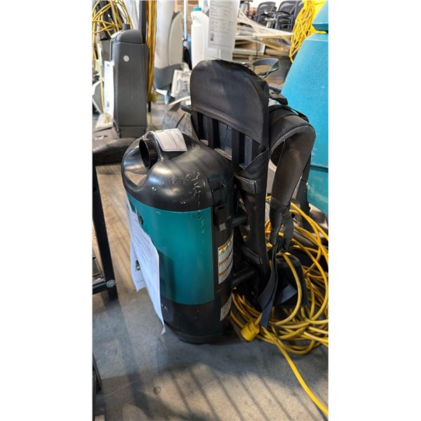 TENNANT V-BP-6 COMMERCIAL DRY HEPA FILTRATION BACKPACK VACUUM CLEANER