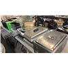 Image 1 : STAINLESS STEEL HOTEL PANS WITH LIDS, PLASTIC FOOD INSERTS, BRADLEY SMOKER BISQUETTES, WEISER LOCK