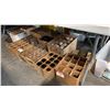 Image 1 : LIBBEY 5139 HEAVY-BASE GOBLETS, ULINE AMBER BOTTLES, WHITE CERAMIC COFFEE MUGS ASSORTMENT