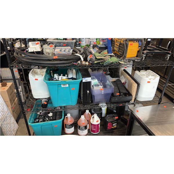 DEWALT COMMERCIAL PRESSURE WASHER, GREENPLANET 10L NUTRIENTS, HID GROW LIGHTS - RACK LOT