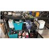 Image 1 : DEWALT COMMERCIAL PRESSURE WASHER, GREENPLANET 10L NUTRIENTS, HID GROW LIGHTS - RACK LOT
