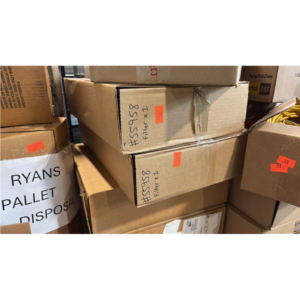 TENNANT NOBLES DUST FILTER PANEL 1037209AM GENUINE OEM REPLACEMENT 2 PACK NEW IN BOX