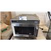 Image 1 : AMANA COMMERCIAL HIGH VOLUME COUNTERTOP STAINLESS MICROWAVE OVEN PROGRAMMABLE