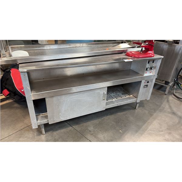 QUEST METAL WORKS RES STATIONARY ELECTRIC HOT FOOD TABLE BUFFET SERVER STAINLESS STEEL