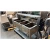 Image 2 : AEROHOT COUNTERTOP ELECTRIC HOT FOOD WARMER, INDIVIDUAL SECTIONAL, SWITCH CONTROLS, STAINLESS STEEL