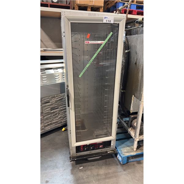 CARTER-HOFFMANN CH2000 SERIES HEATED HOLDING CABINET DOUGH PROOFER GLASS DOOR STAINLESS MOBILE
