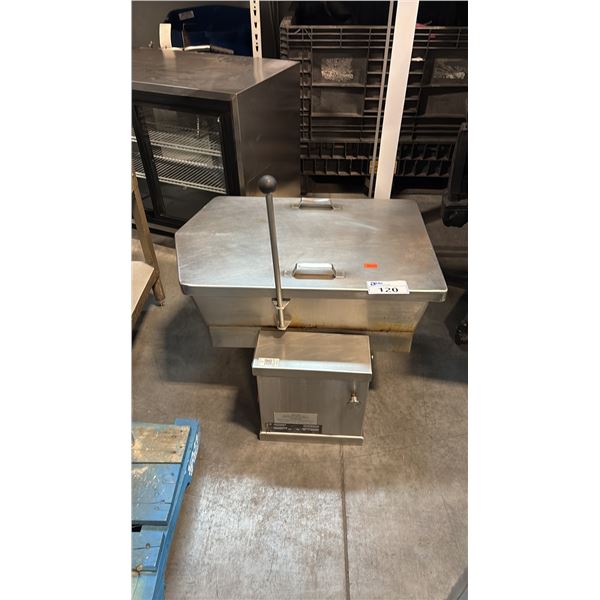 MOFFAT CROWN ECTS12 COUNTERTOP ELECTRIC TILTING BRATT PAN BRAISING PAN STAINLESS STEEL
