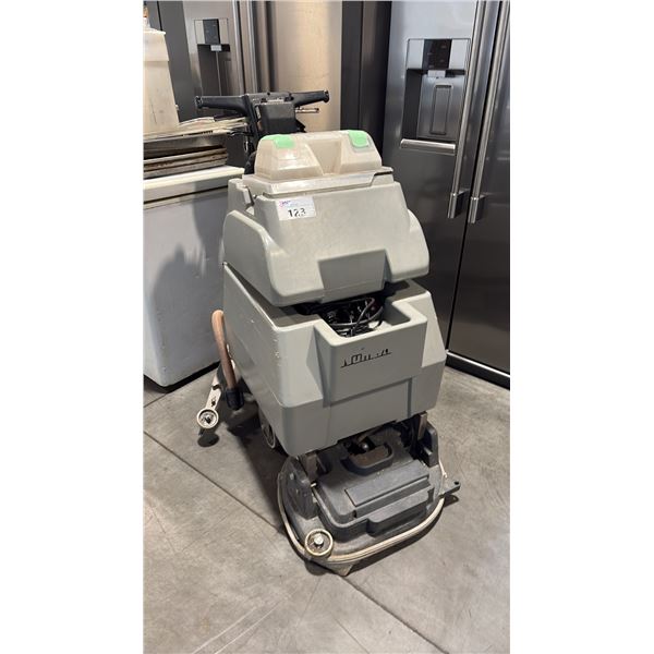 NUMATIC TWINTEC TTB 3450 WALK BEHIND AUTOMATIC FLOOR SCRUBBER DRYER CORDLESS UNIT