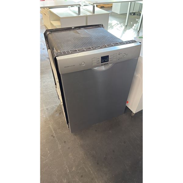 BOSCH SHEM3AY55N 24 INCH RECESSED HANDLE DISHWASHER 6 CYCLES 2 OPTIONS 50 DBA STAINLESS STEEL