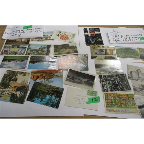 COLLECTABLE:  ASSORTMENT OF OLD POST CARDS