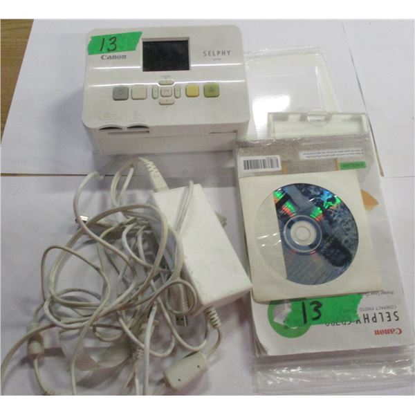 CANON SELPHY CP780 COMPACT PHOTO PRINTER