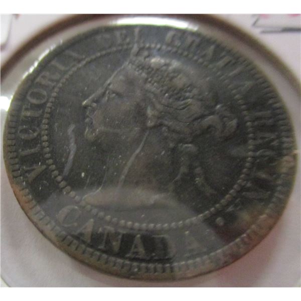 1893 CANADA VICTORIAN LARGE PENNY