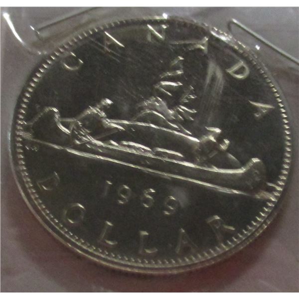 1969 PROOF CAMEO CANADA VOYAGER DOLLAR