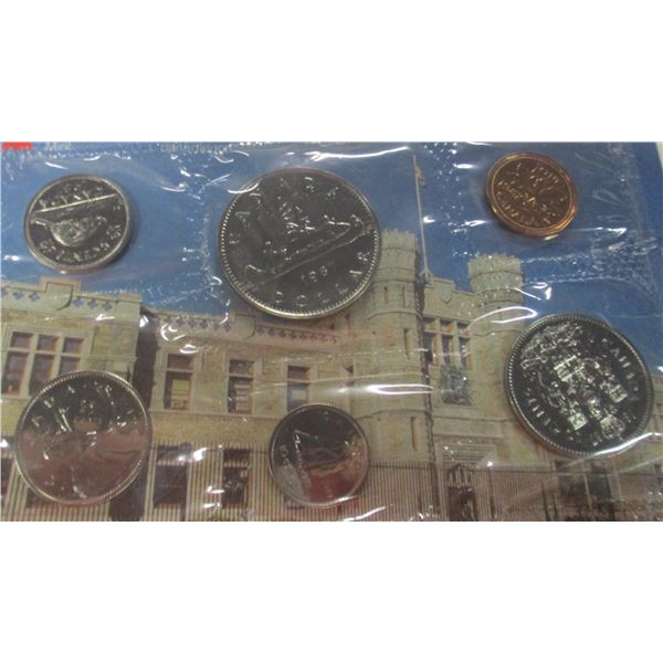 1987 PROOF CANADA MINT SEALED COIN SET