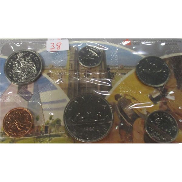 1980 PROOF CANADA MINT SEALED COIN SET