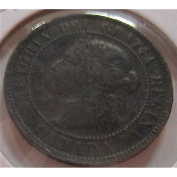 1901 CANADA VICTORIAN LARGE PENNY