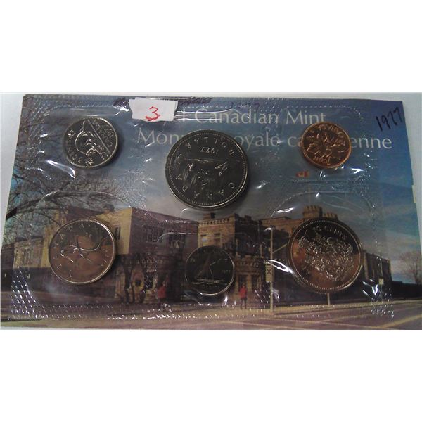1977 PROOF CANADA MINT SEALED COIN SET